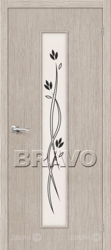 Межкомнатная дверь Тренд-14 (3D Cappuccino) в Электростали