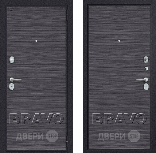 Входная металлическая Дверь Groff Т3-300 Black Wood в Электростали
