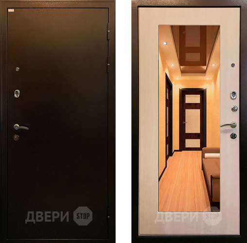 Входная металлическая Дверь Ратибор Милан 3К зеркало Экодуб в Электростали