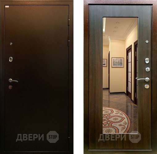 Входная металлическая Дверь Ратибор Милан зеркало Эковенге в Электростали