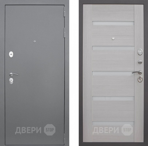 Входная металлическая Дверь Снедо Люкс Белая Лиственница 3К в Электростали