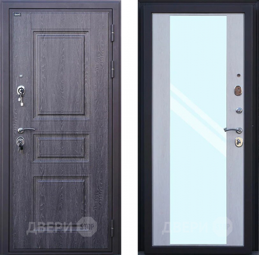 Входная металлическая Дверь Шелтер (SHELTER) Филадельфия Зеркало в Электростали