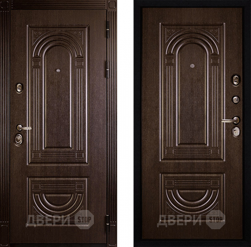 Входная металлическая Дверь Сударь МД-32 Венге в Электростали