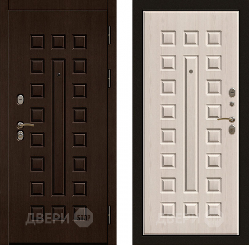 Входная металлическая Дверь Райтвер Р-Сенат Беленый Дуб в Электростали