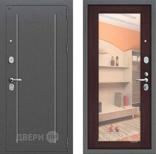 Входная металлическая Дверь Groff Т2-220 Wenge Veralinga в Электростали