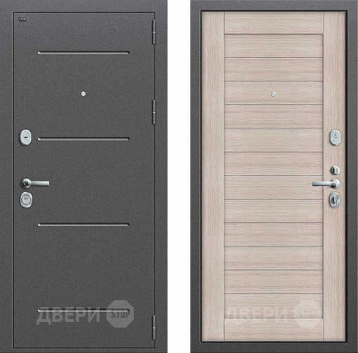 Входная металлическая Дверь Groff Т2-221 Cappuccino Veralinga в Электростали