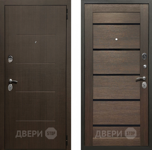 Входная металлическая Дверь Престиж Люкс Арабика/Темный орех в Электростали