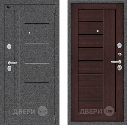 Входная металлическая Дверь Bravo Porta S-2 109/П29 Венге в Электростали