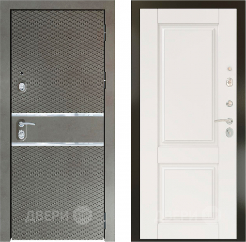 Входная металлическая Райтвер Плаза Графит/Крем в Электростали