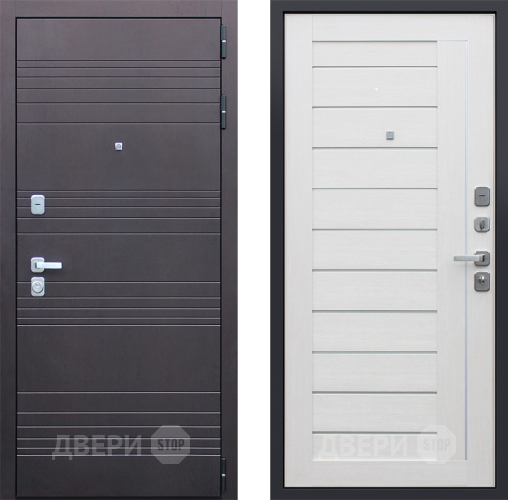 Входная металлическая Дверь АСД Дуэт Лиственница белая в Электростали