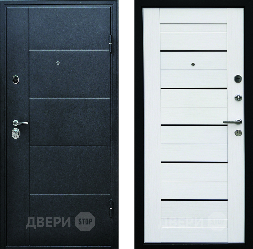 Входная металлическая Дверь Форпост Эверест Царга Беленый дуб в Электростали