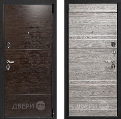 Входная металлическая Дверь Дверной Континент Белград Вяз Каньон Какао в Электростали