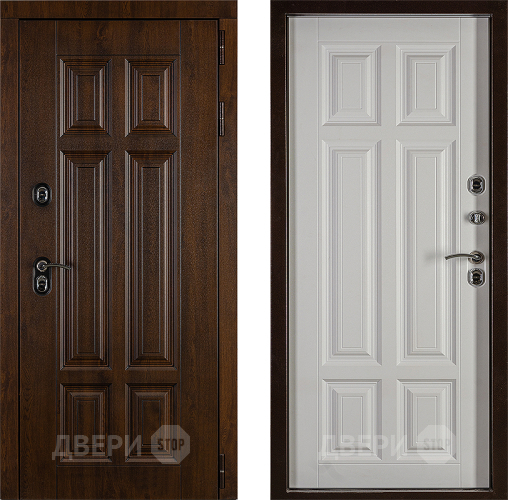 Дверь Заводская Урал ПП Лайт 3К Вайт (с терморазрывом) в Электростали