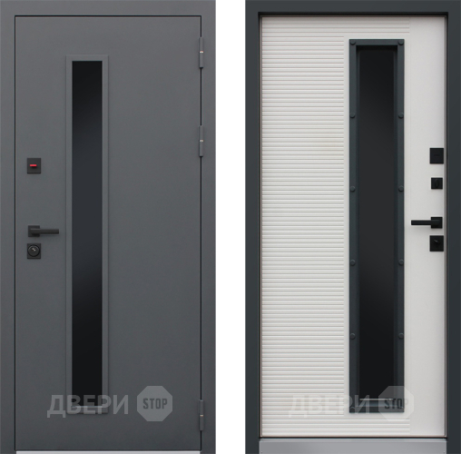 Входная металлическая Дверь АСД Trento с окном в Электростали