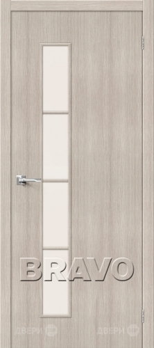 Межкомнатная дверь Тренд-4 (Cappuccino Veralinga) в Электростали