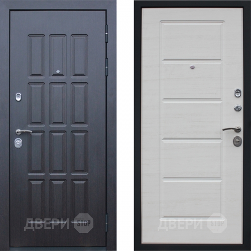 Входная металлическая Дверь АСД Фортуна Беленый дуб поперечный в Электростали