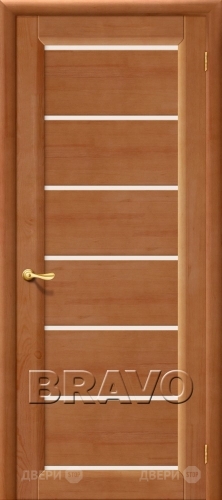 Межкомнатная дверь М2 (Светлый Лак) в Электростали