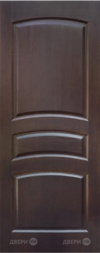 Межкомнатная дверь 16-ПГ темный лак в Электростали
