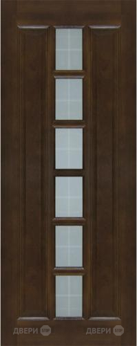 Межкомнатная дверь 11-ПО темный лак в Электростали