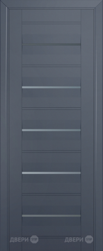 Межкомнатная дверь ProfilDoors 48U антрацит (графит) в Электростали