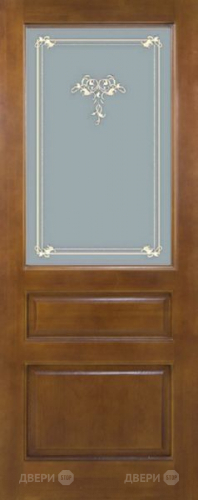 Межкомнатная дверь ПМЦ - модель 5 ПО коньяк в Электростали