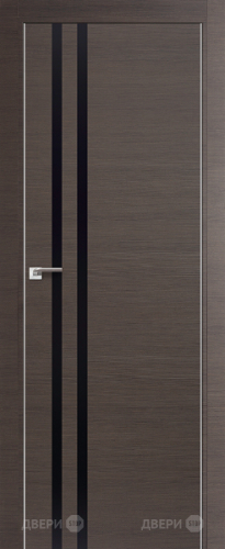Межкомнатная дверь ProfilDoors 19Z грей (черный глянец) в Электростали