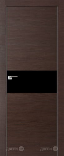 Межкомнатная дверь ProfilDoors 4Z венге кроскут (черный лак) в Электростали