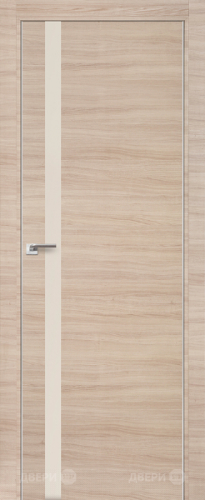 Межкомнатная дверь ProfilDoors 6Z капучино кроскут (перламутровый лак) в Электростали