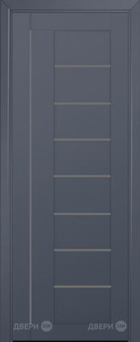 Межкомнатная дверь ProfilDoors 17U антрацит (графит) в Электростали