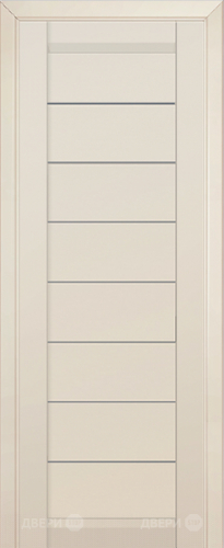 Межкомнатная дверь ProfilDoors 71U магнолия сатинат (графит) в Электростали