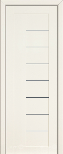 Межкомнатная дверь ProfilDoors 17L магнолия люкс (графит) в Электростали