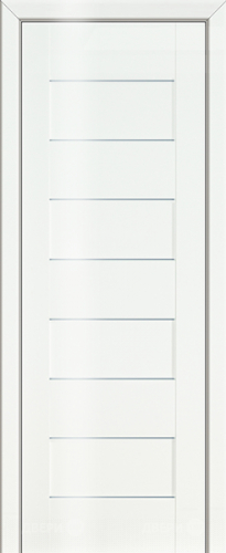 Межкомнатная дверь ProfilDoors 45L белый люкс (графит) в Электростали