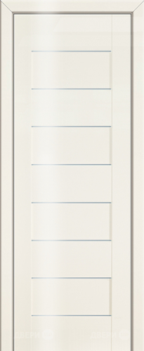 Межкомнатная дверь ProfilDoors 45L магнолия люкс (графит) в Электростали