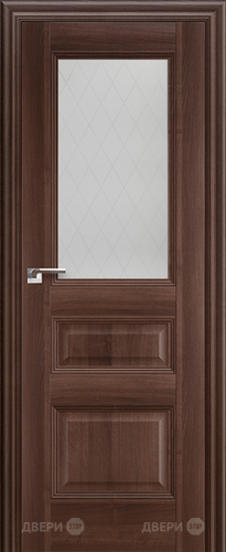 Межкомнатная дверь ProfilDoors 67X орех сиена (ромб) в Электростали