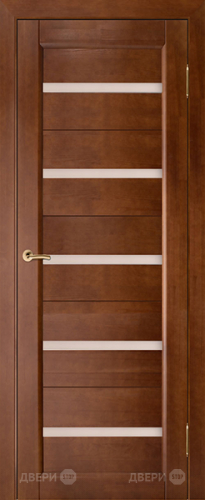 Межкомнатная дверь Вега 5 ЧО темный орех в Электростали