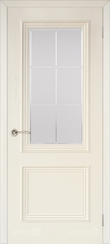 Межкомнатная дверь Валенсия-4 ПО слоновая кость в Электростали
