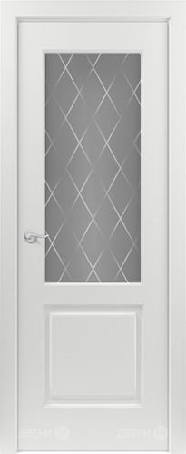 Межкомнатная дверь Венеция ПО RAL 9003 (ромб) в Электростали