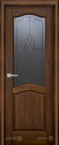 Межкомнатная дверь Лео ПО античный орех в Электростали