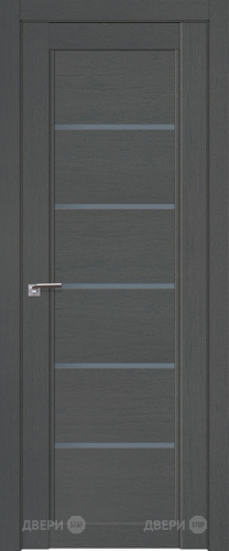 Межкомнатная дверь ProfilDoors 2-76 XN Грувд (графит) в Электростали