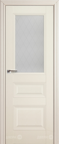 Межкомнатная дверь ProfilDoors 67X эшвайт (ромб) в Электростали