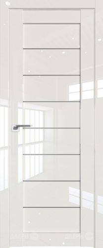 Межкомнатная дверь ProfilDoors 71L Магнолия люкс (графит) в Электростали