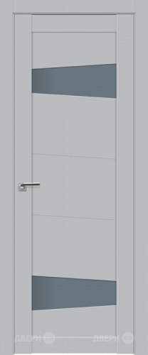 Межкомнатная дверь ProfilDoors 2-84U Манхэттен (графит) в Электростали