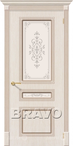 Межкомнатная дверь со стеклом Стиль (БелДуб) в Электростали