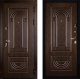 Входная металлическая Дверь Сударь МД-32 Венге в Электростали