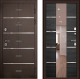 Входная металлическая Дверь (Дверной Континент) Савона с зеркалом Венге в Электростали