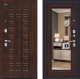 Входная металлическая Дверь Bravo Оптим Урбан с зеркалом Wenge Veralinga в Электростали