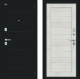 Дверь Bravo Техно Kale Букле черное/Bianco Veralinga в Электростали