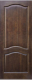 Межкомнатная дверь 7-ПГ темный лак в Электростали