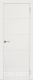 Межкомнатная дверь Граффити 2 ПГ белая эмаль в Электростали