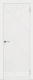 Межкомнатная дверь Граффити 5 ПГ белая эмаль в Электростали
